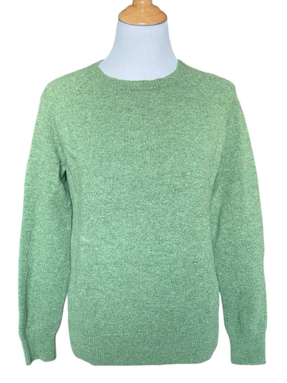 J. Crew Lambswool slim fit classic crew neck sweater
